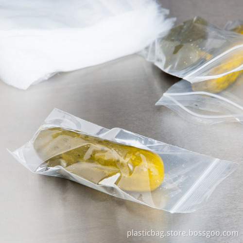 Custom Reclosable Poly Food Bag